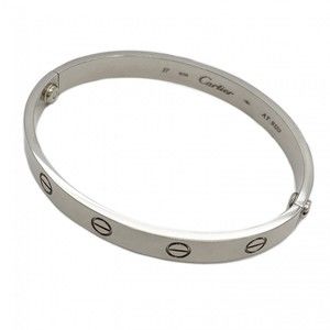Cartier Love Bangle Bracelet White Gold